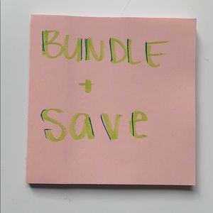 BUNDLE AND SAVE!!